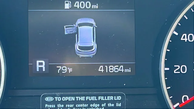 Used 2020 Blue Kia LX image 30