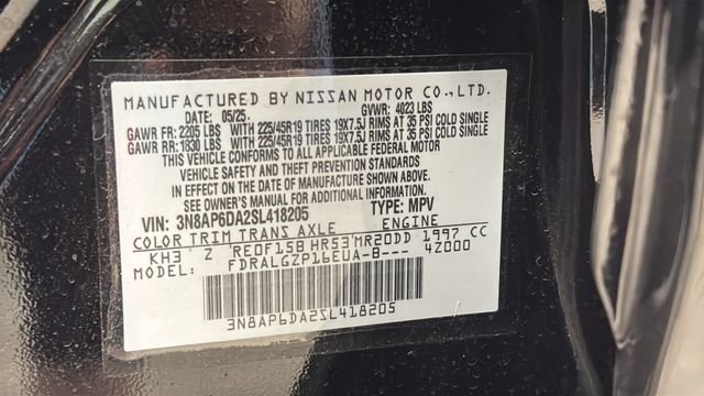 Used 2025 Super Black Nissan SR image 28