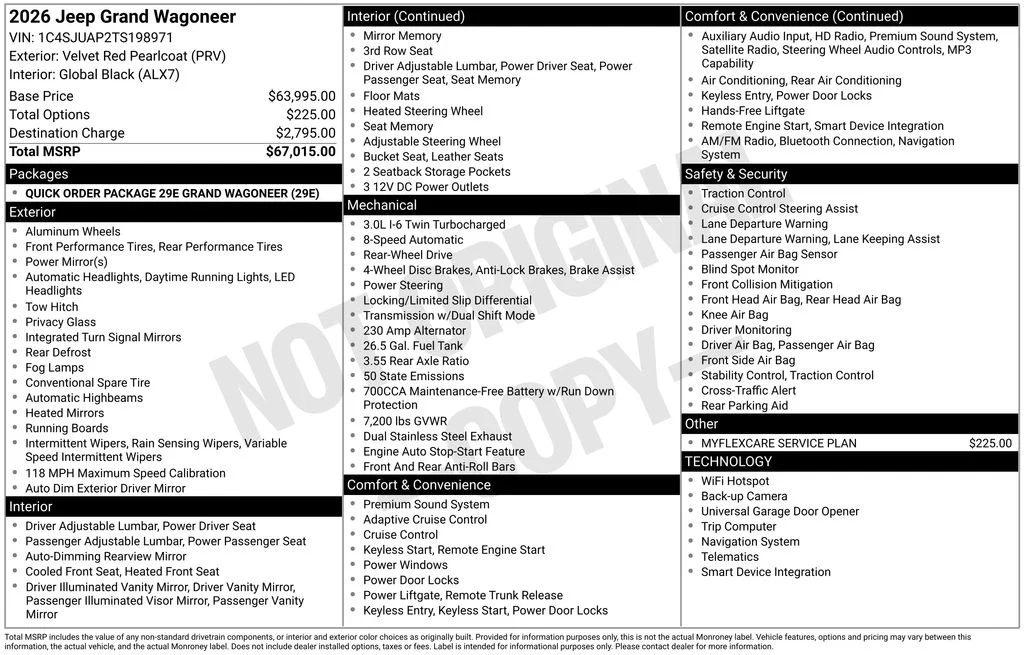 New 2026 Velvet Red Pearl-Coat Exterior Paint Jeep  image 9