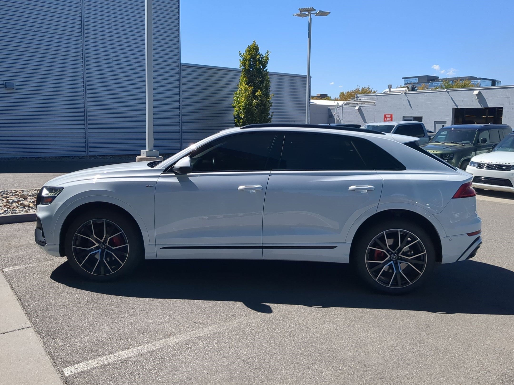 Used 2021 Glacier White Audi Prestige image 8