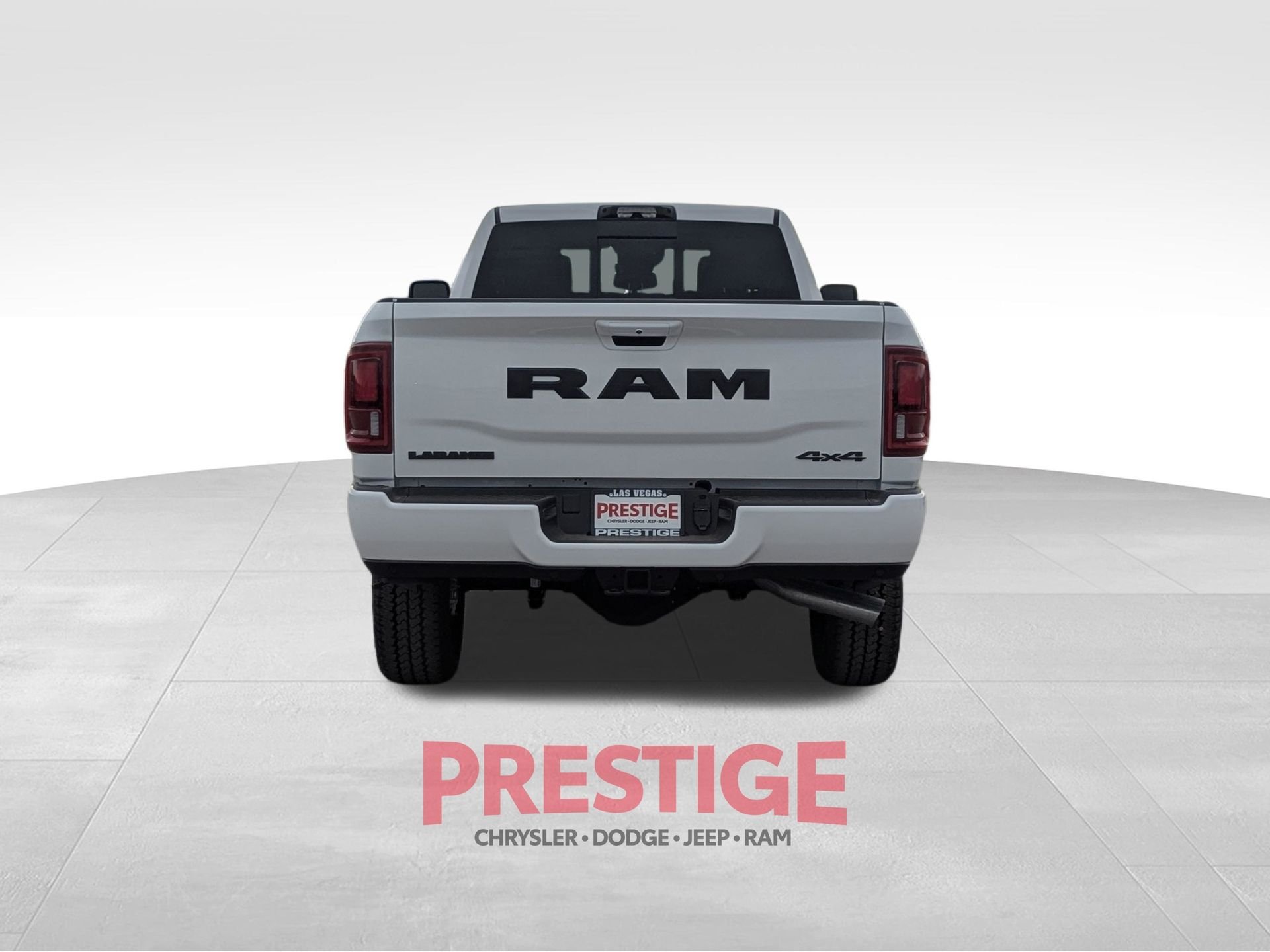 New 2026 Bright White Clear-Coat Exterior Paint RAM Laramie image 6