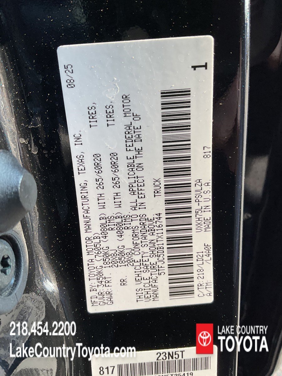2026 Toyota Tundra Limited - Photo 36