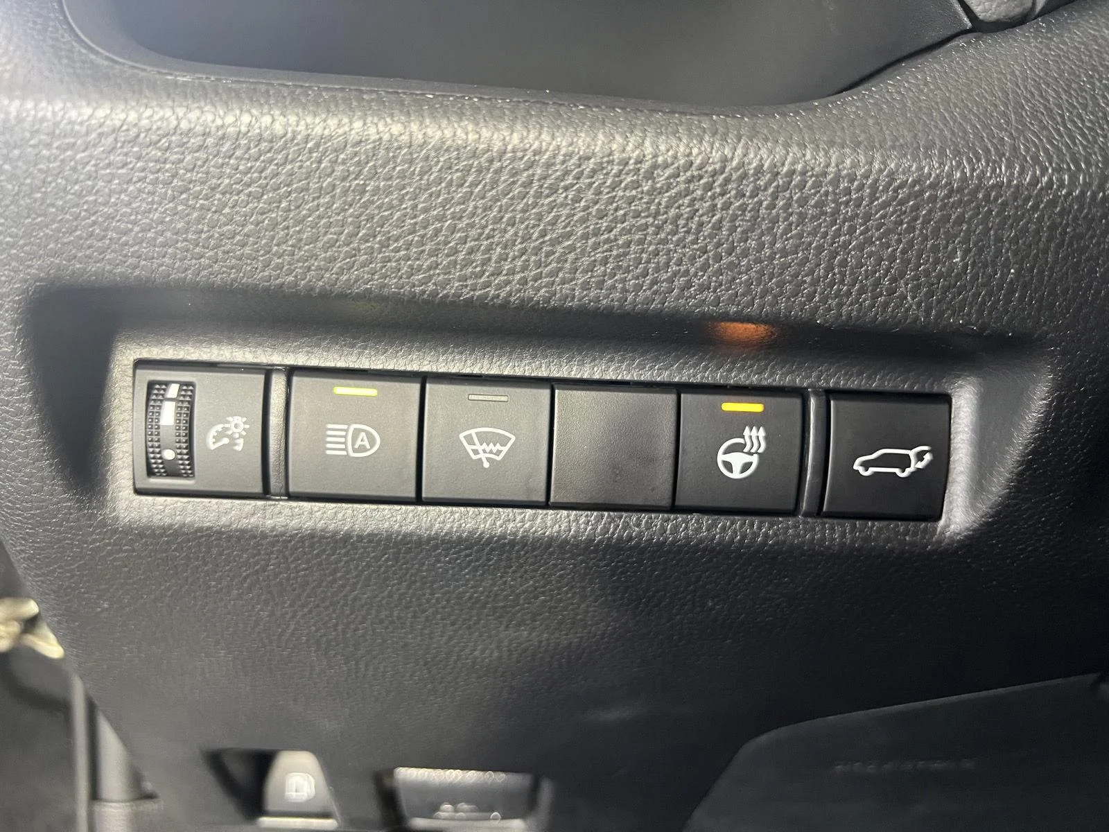 Used 2022 Midnight Black Metallic Toyota Hybrid SE image 14