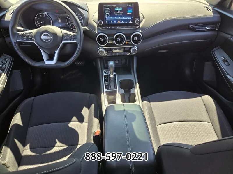 Used 2024 Super Black NISSAN SV image 13