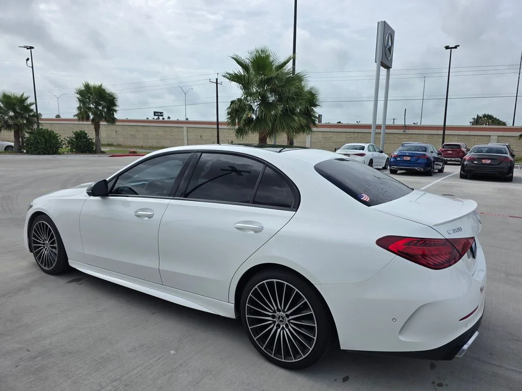 Used 2023 White Mercedes-Benz C 300 image 5