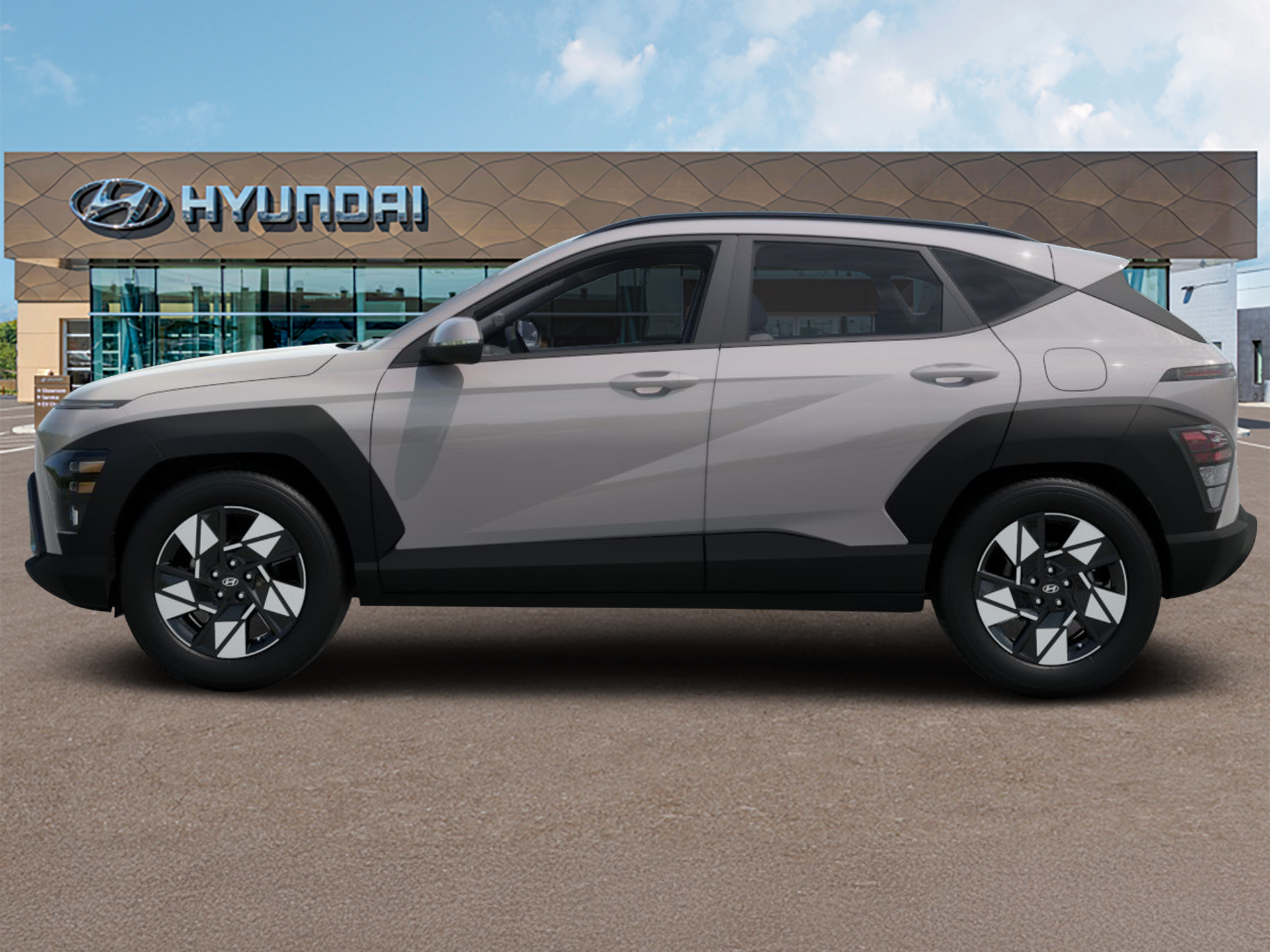 New 2025 Cyber Gray Metallic Hyundai SEL Convenience FWD image 2