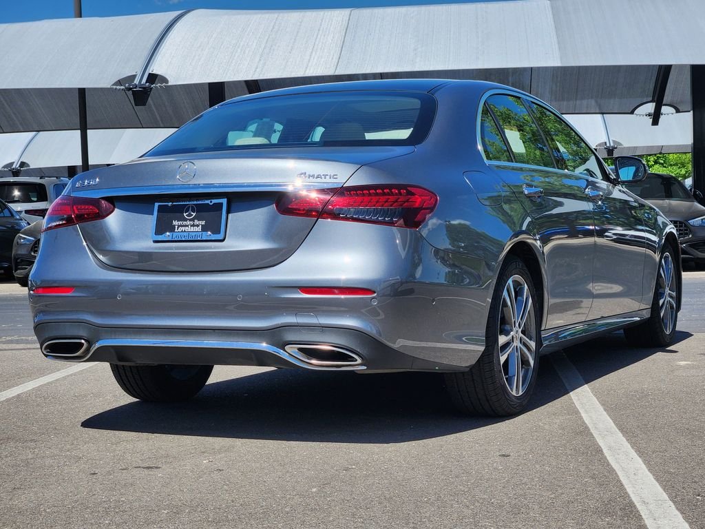 Certified Used 2023 Selenite Grey Metallic Mercedes-Benz E350 4MATIC® image 8