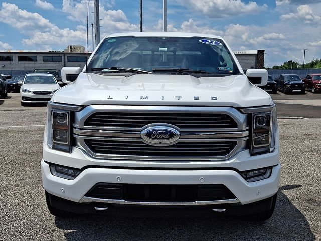 Used 2023 White Metallic Ford Limited image 2