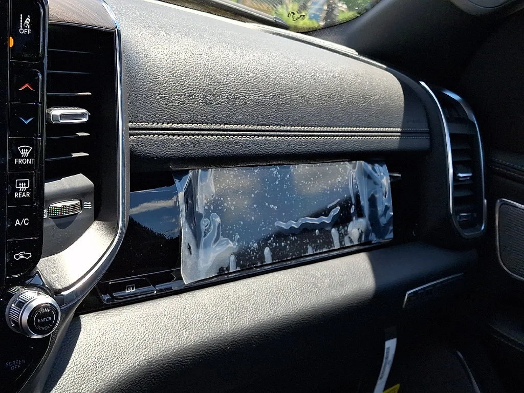 New 2026 Bright White Clear-Coat Exterior Paint RAM Laramie image 18