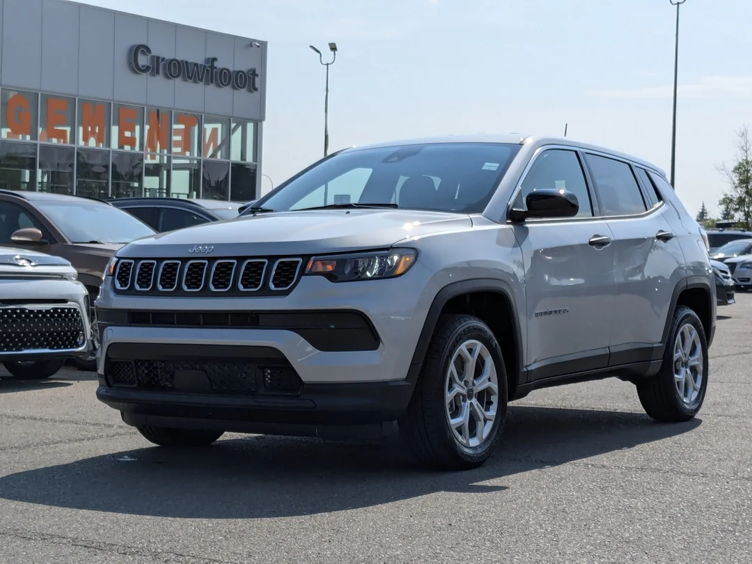New 2025 Silver Jeep Sport - - 4X4 - 4.99% O.A.C - Heated Seats & More! image 4