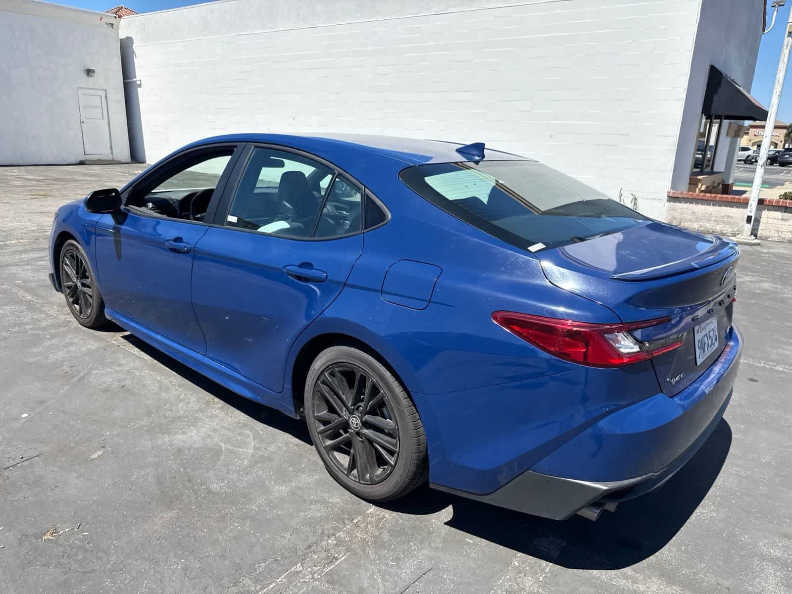 Used 2025 Reservoir Blue Toyota SE image 20