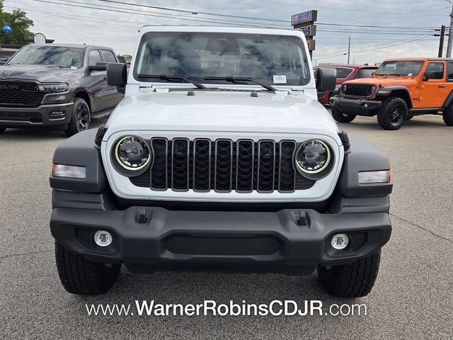 New 2026 Bright White Clear-Coat Exterior Paint Jeep Sport S image 2