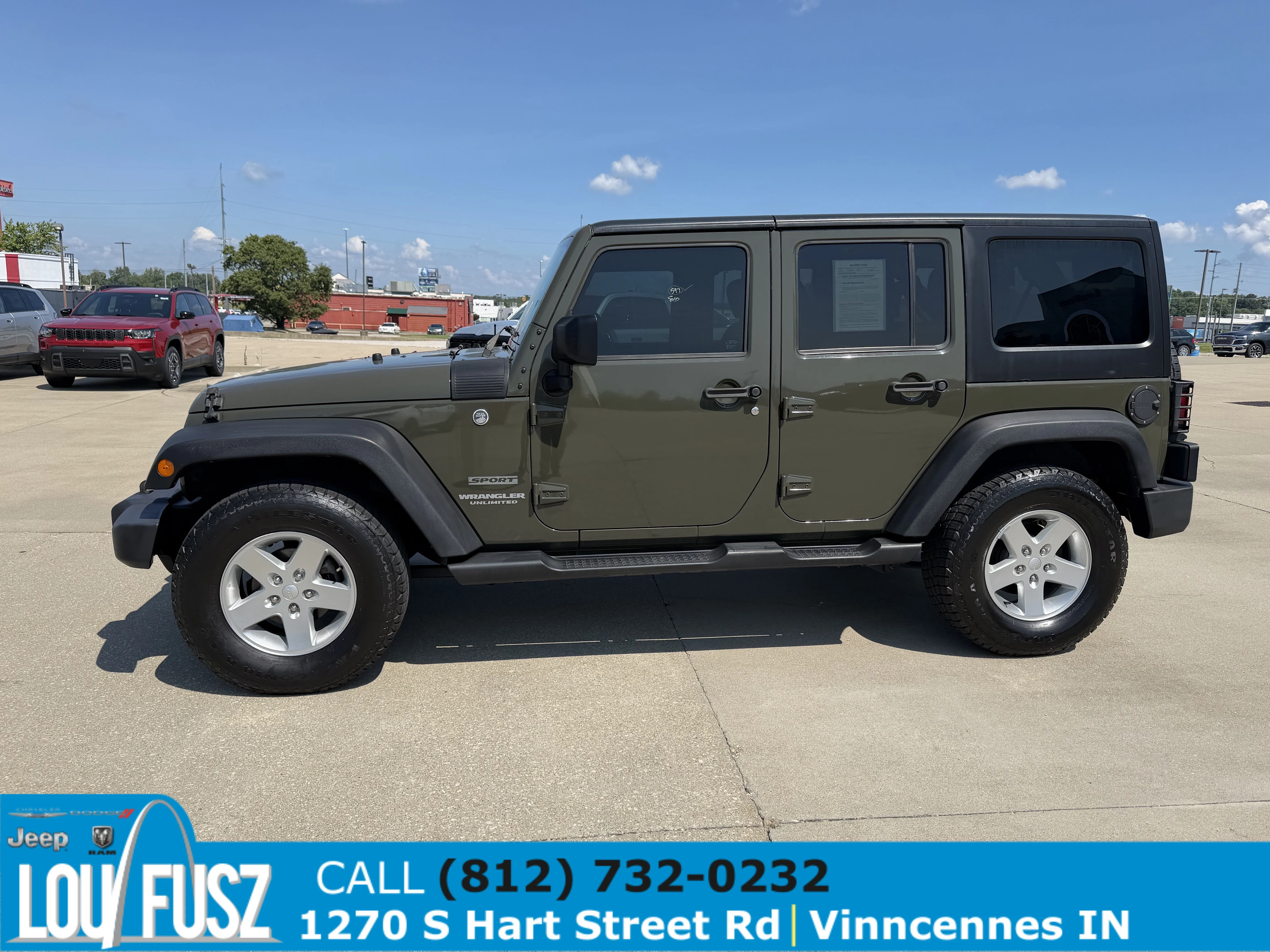 Used 2016 Green Jeep Sport image 4