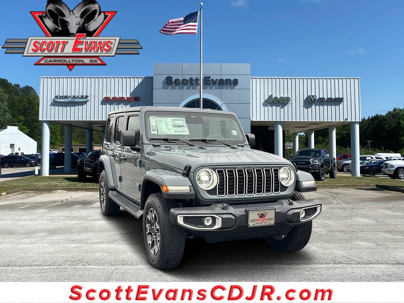 New 2026 Anvil Clear-Coat Exterior Paint Jeep Sahara image 1