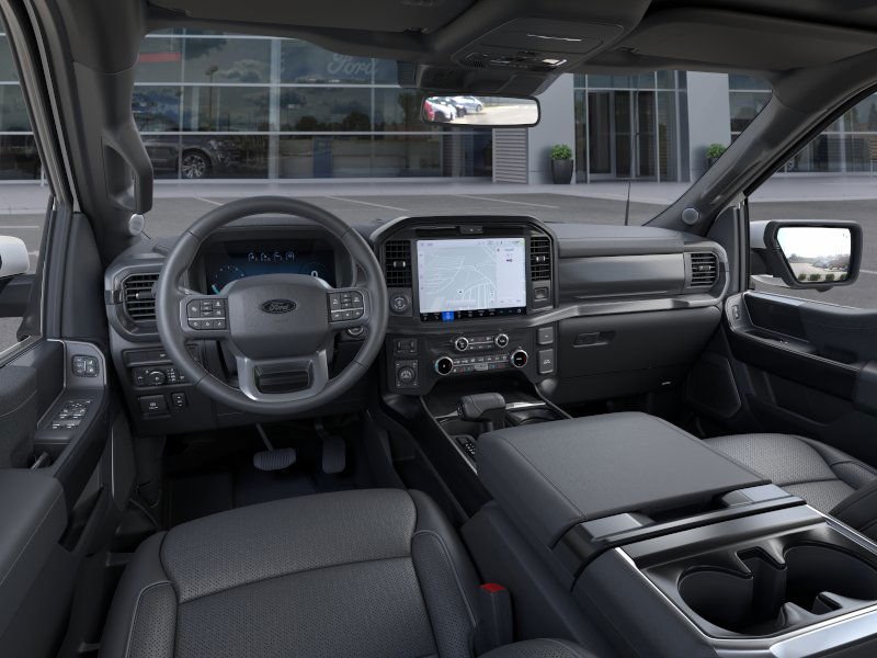 New 2026 Star White Metallic Tri-Coat Ford Lariat image 48