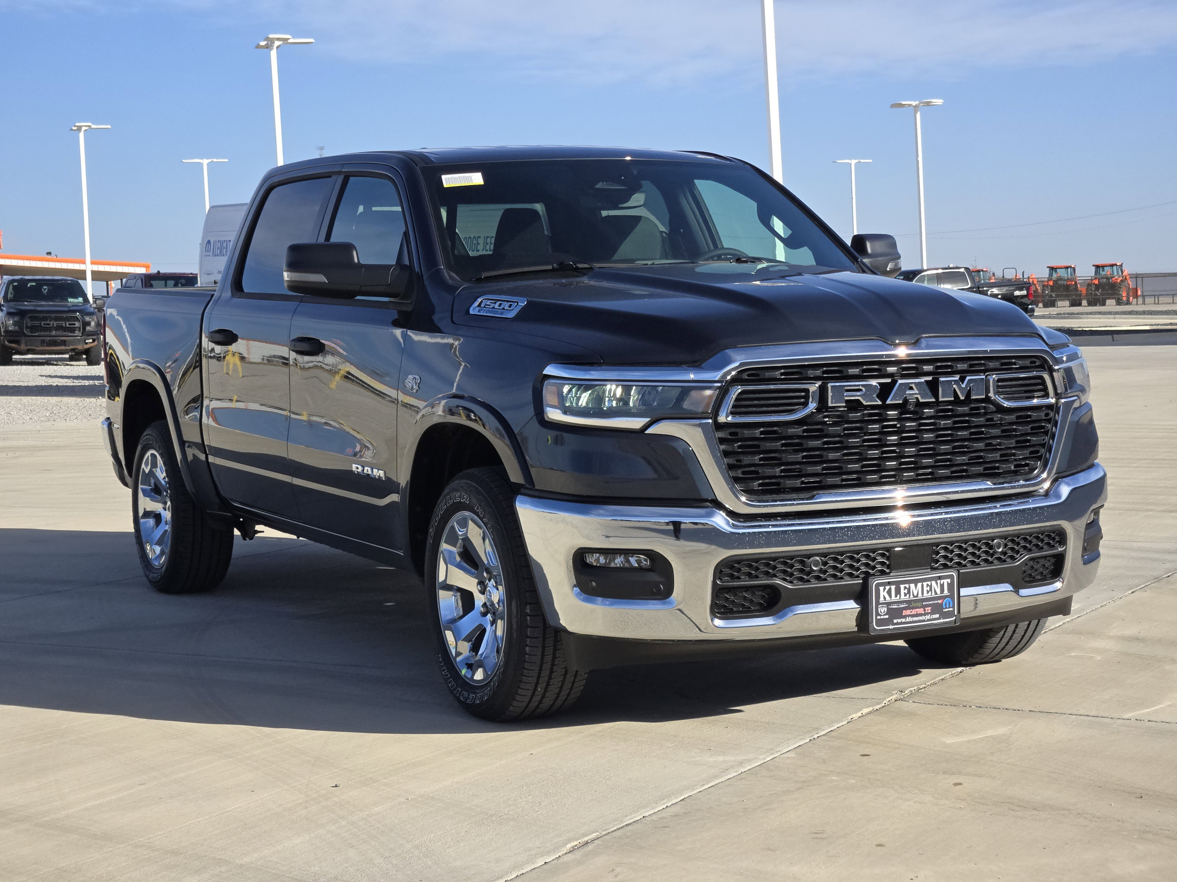New 2026 Forged Blue Metallic Exterior Paint RAM Lone Star image 3
