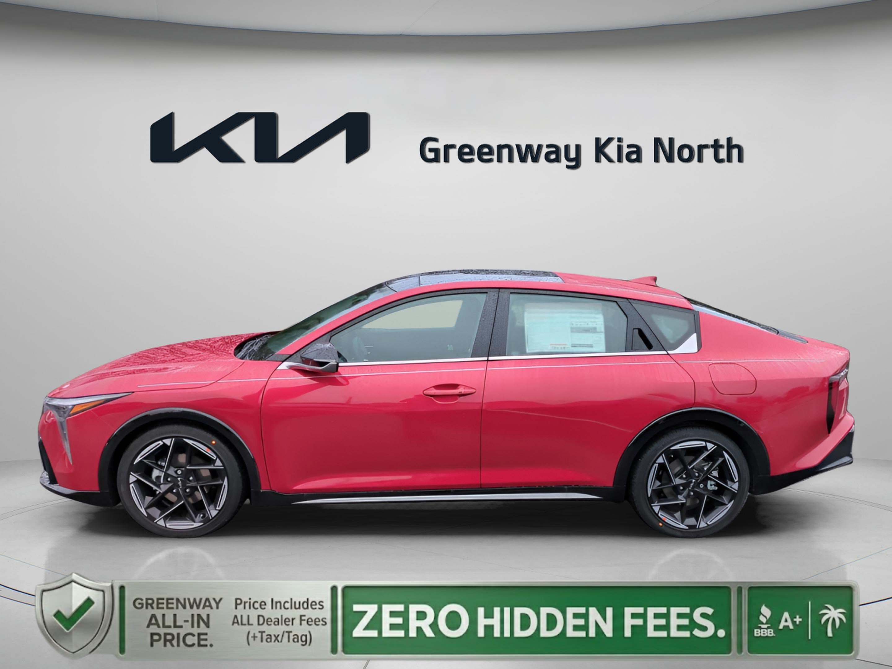New 2025 Currant Red Kia GT-Line image 5