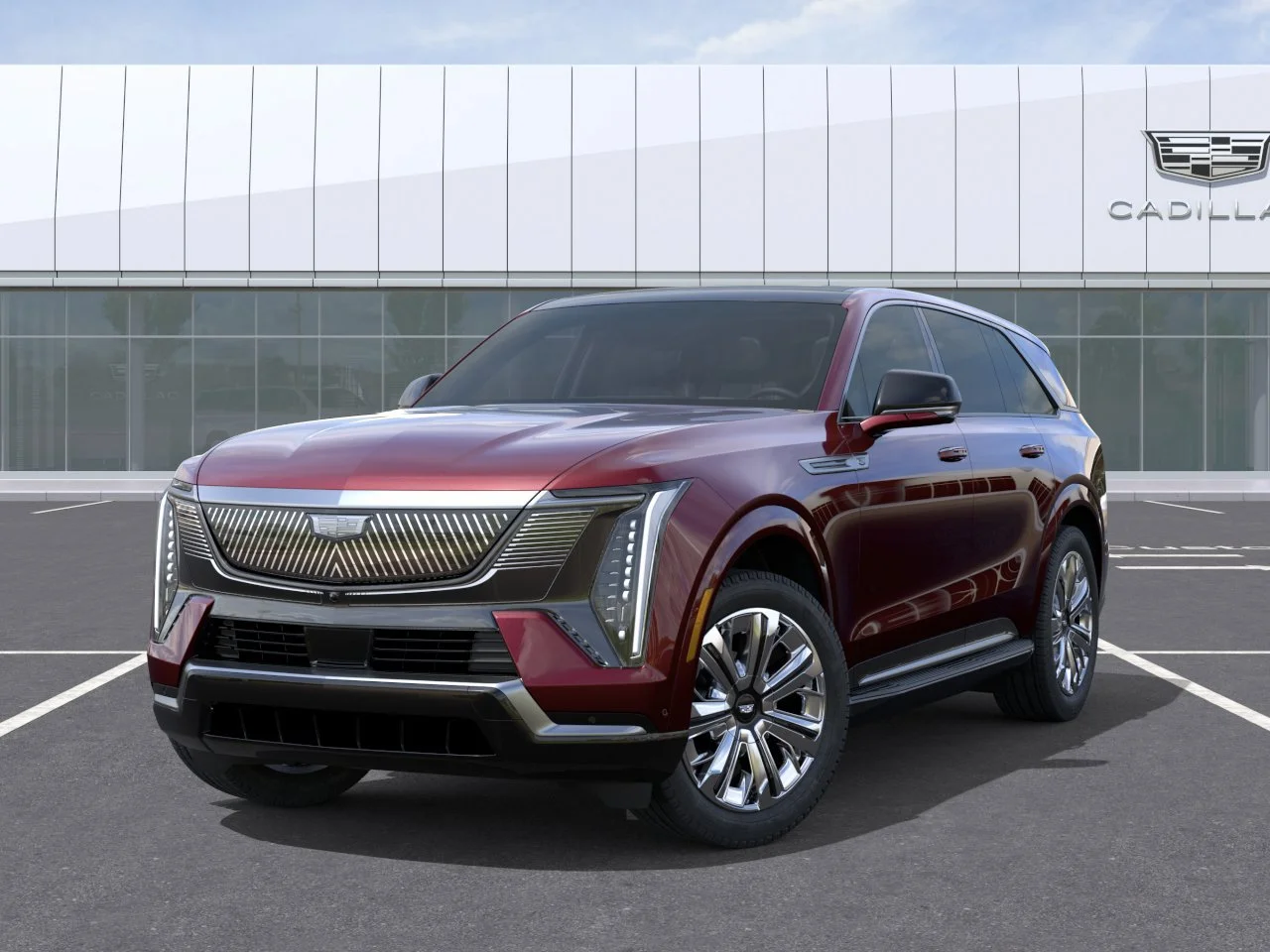 New 2025 Black Cherry Tintcoat Cadillac Luxury 1 image 6