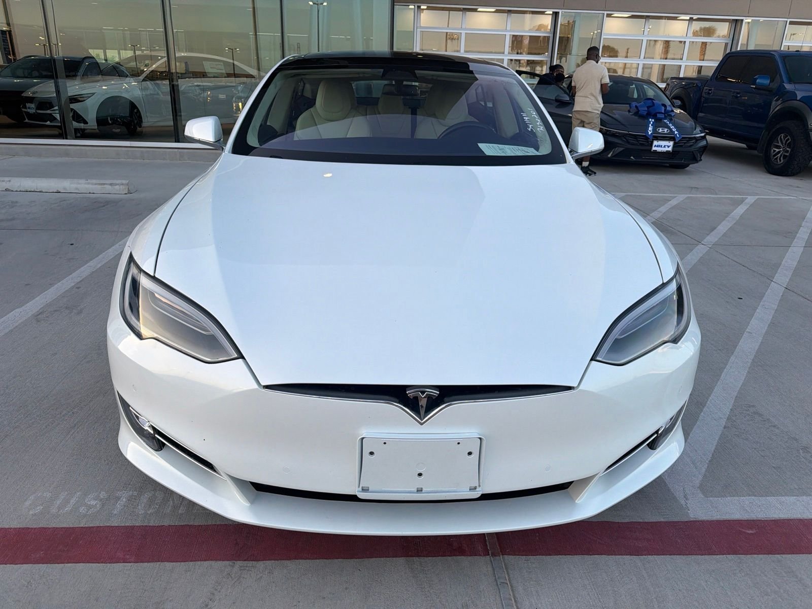 Used 2018 Tesla Model S 100D with VIN 5YJSA1E25JF261584 for sale in Fort Worth, TX