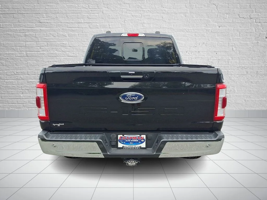 Certified Used 2022 Black Metallic Ford Lariat image 6