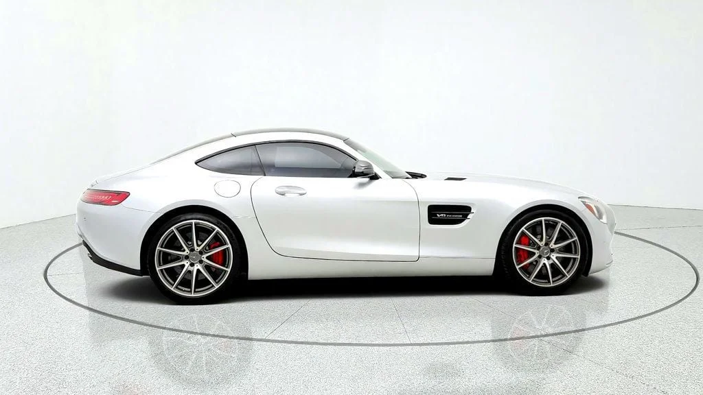 Used 2016 Iridium Silver Mercedes-Benz Mercedes-AMG® GT S 2dr Coupe w/ Dynamic Plus Pkg & Pano Roof image 4