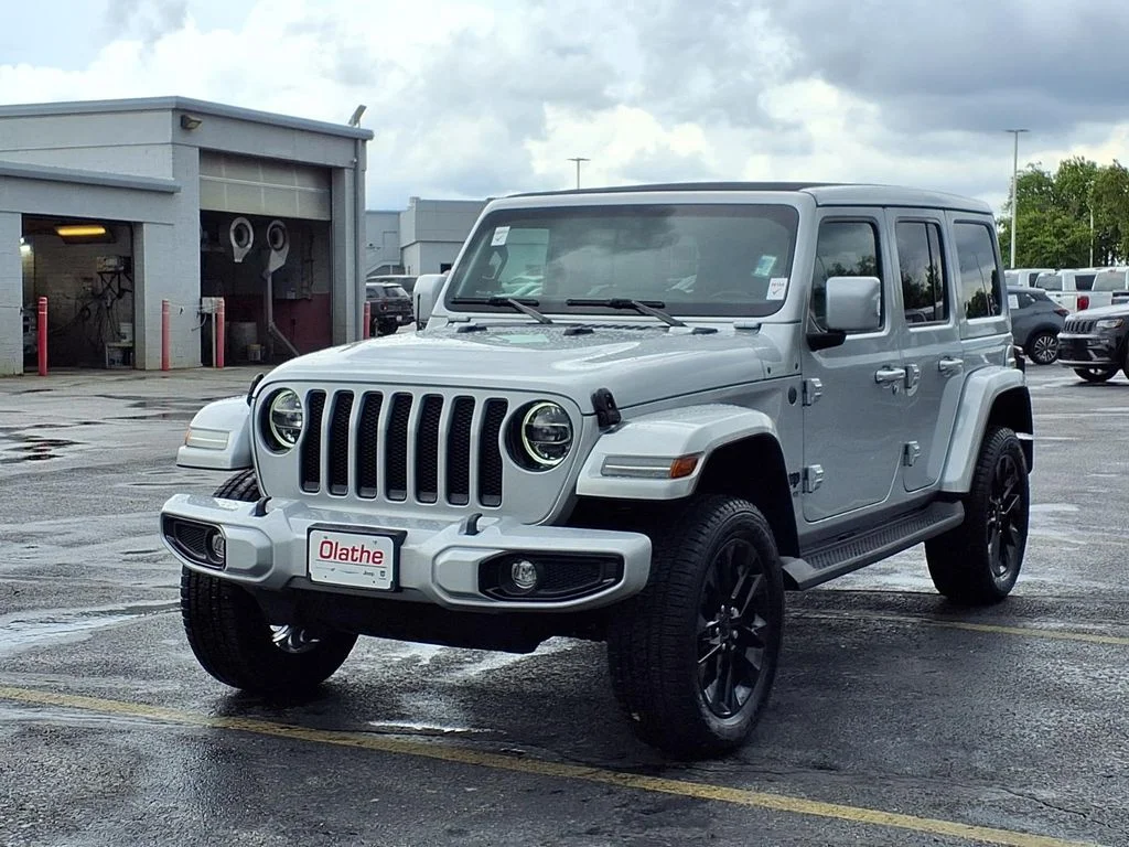 Used 2022 Jeep Wrangler Unlimited High Altitude with VIN 1C4HJXEN3NW264671 for sale in Kansas City