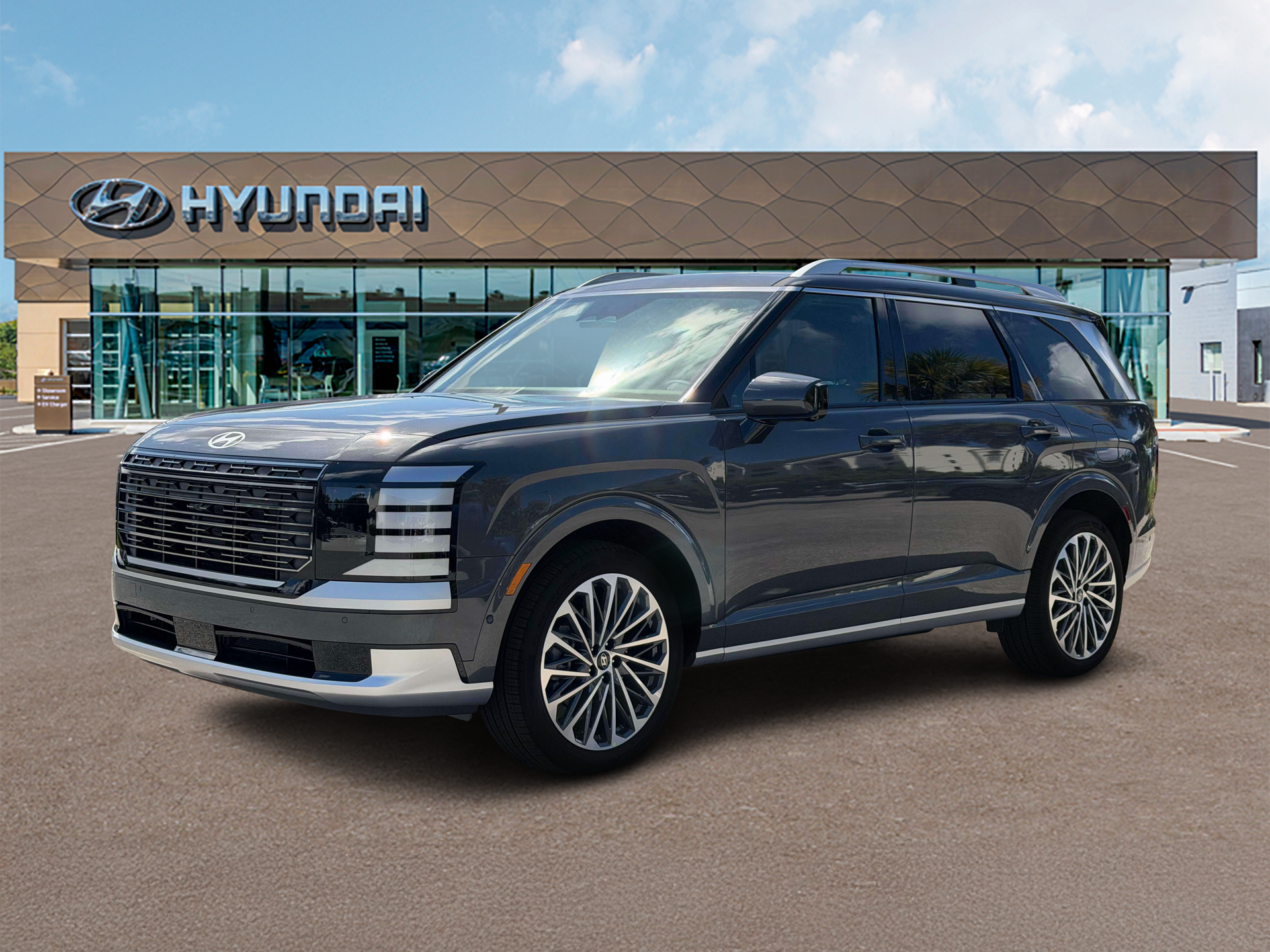 New 2027 Ecotronic Gray Pearl Hyundai Calligraphy FWD image 2