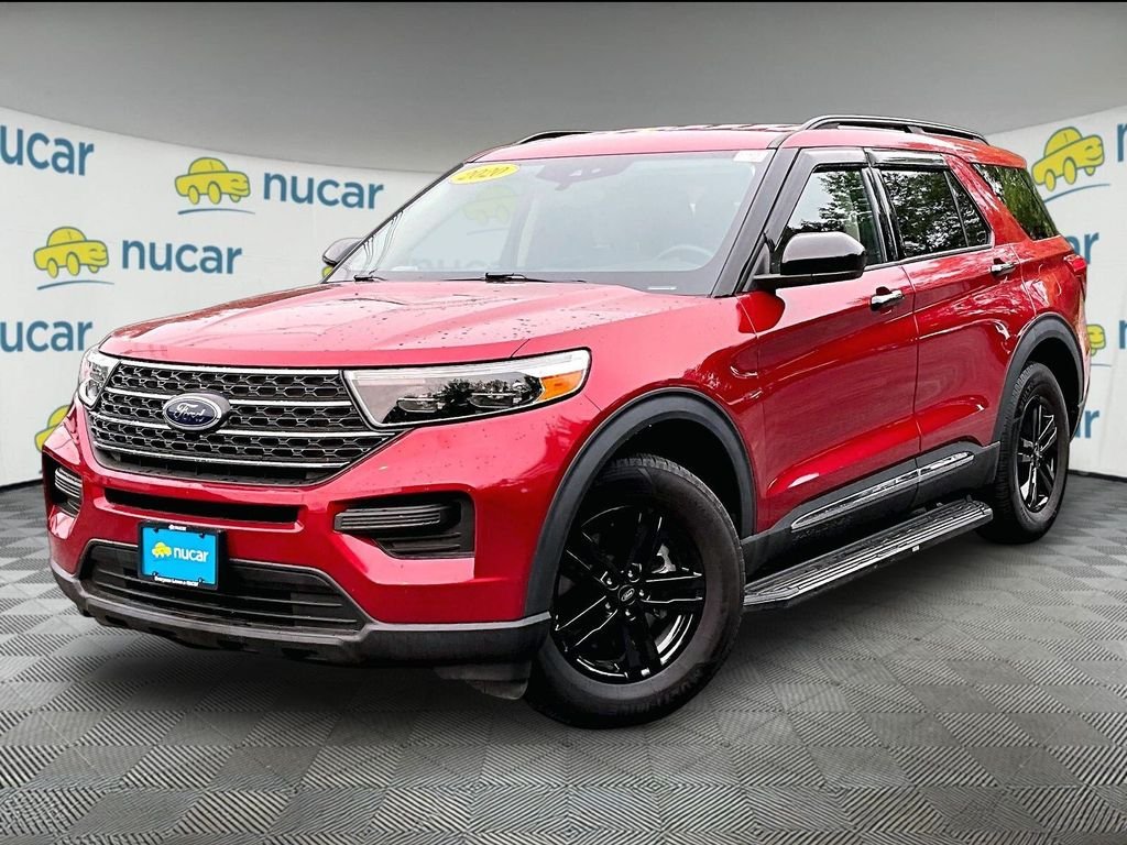 Used 2020 Red Metallic Ford XLT image 3