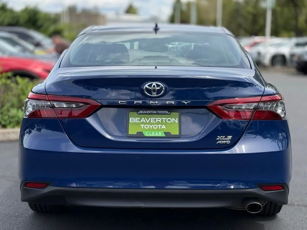 Used 2023 Blue Toyota XLE image 4
