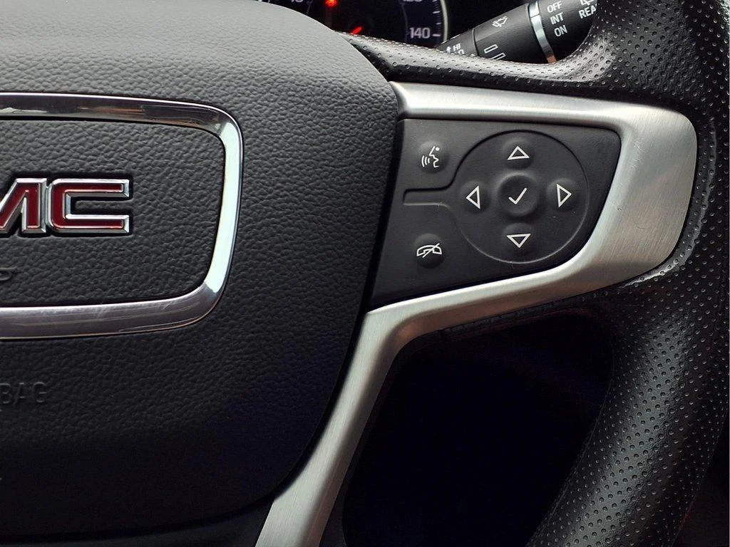 Used 2023 Ebony Twilight Metallic GMC AWD SLE image 21