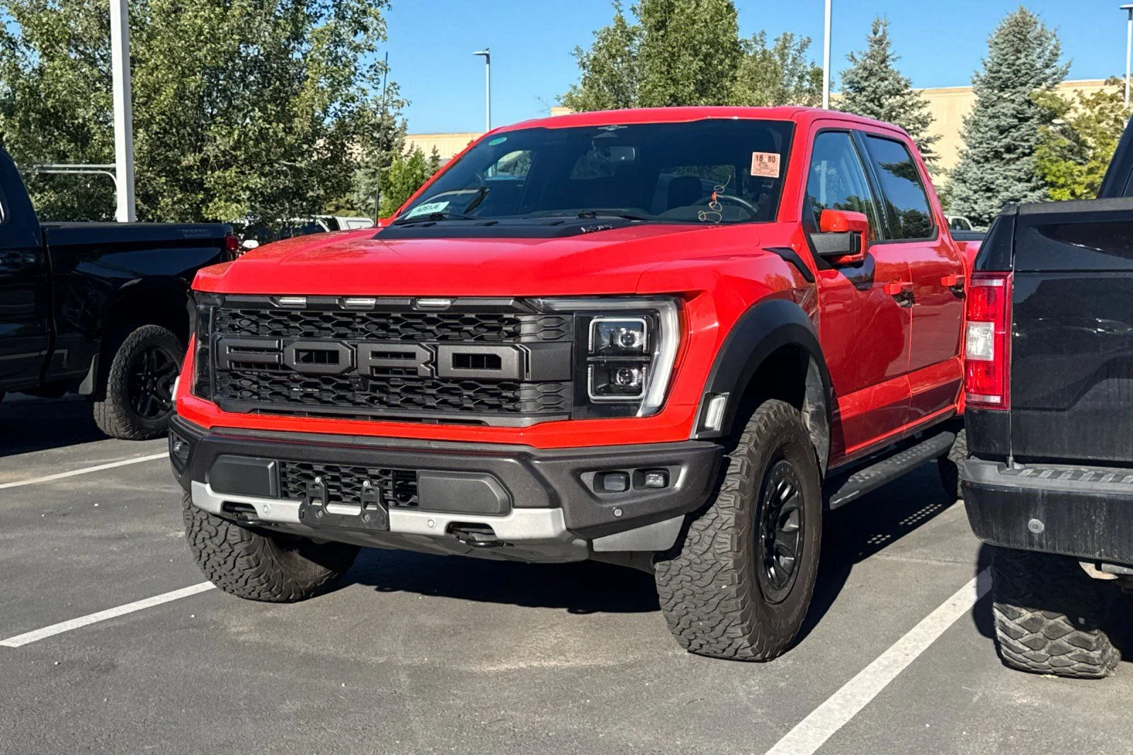 Used 2023 Orange Ford Raptor image 2