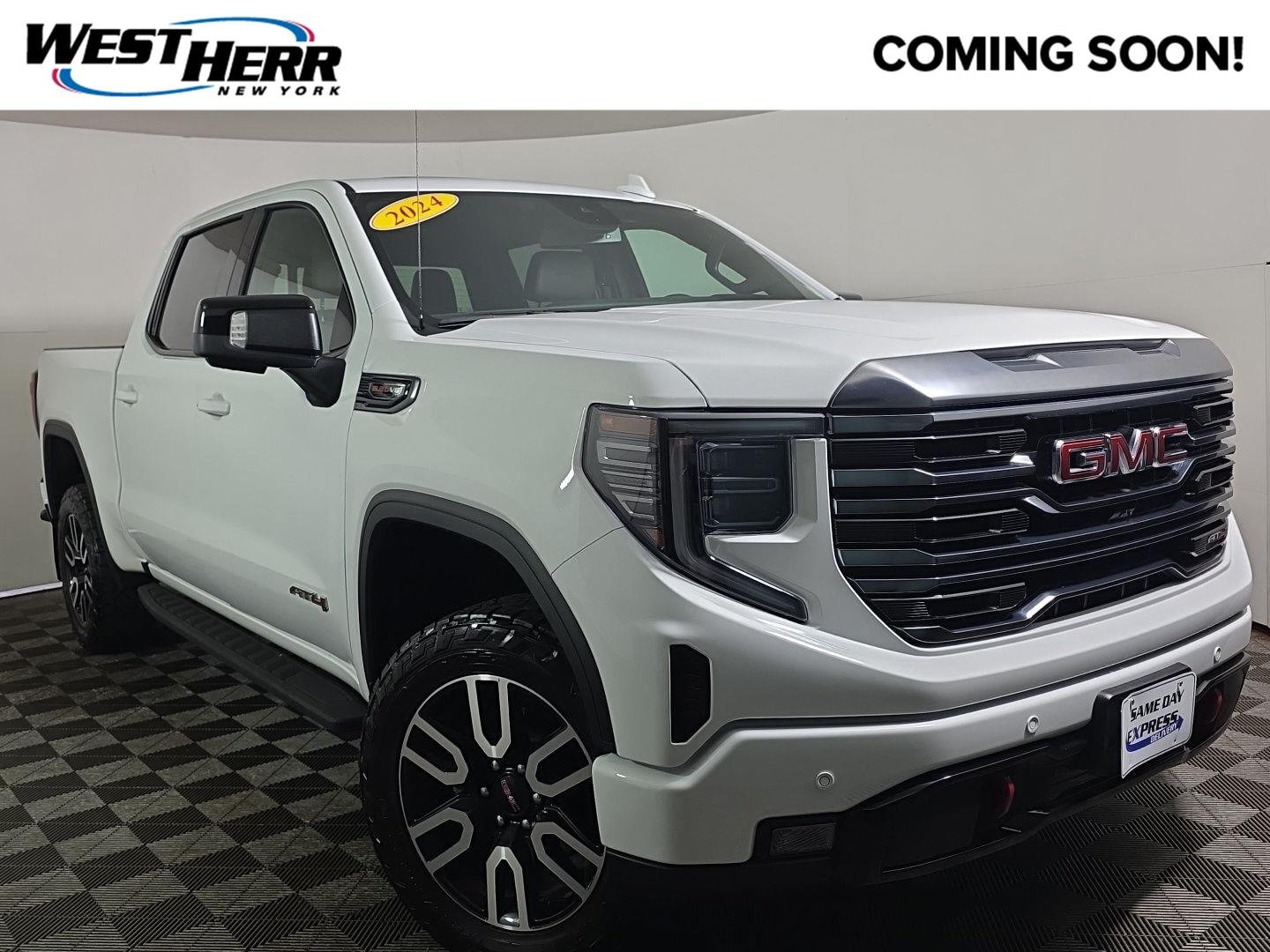 Used 2024 Summit White GMC AT4 image 1