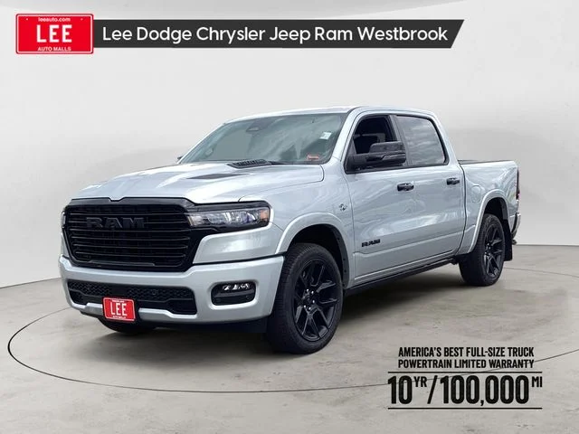 New 2026 Silver Ram LARAMIE CREW CAB 4X4 5
