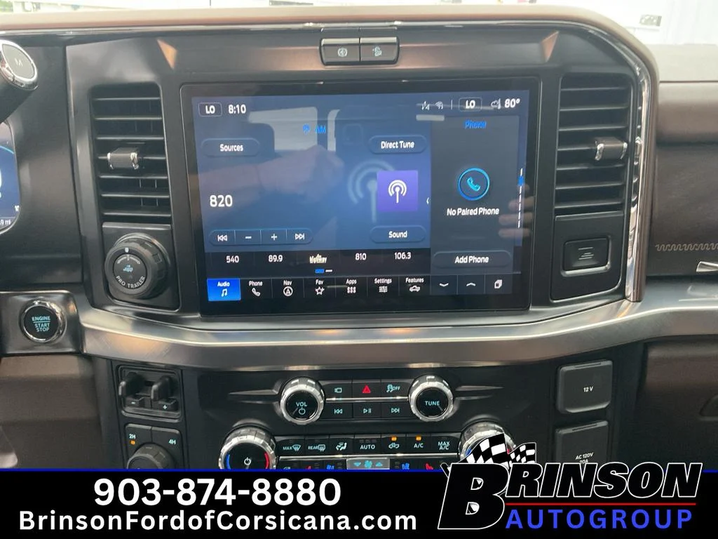 New 2026 Star White Metallic Tri-Coat Ford King Ranch image 16