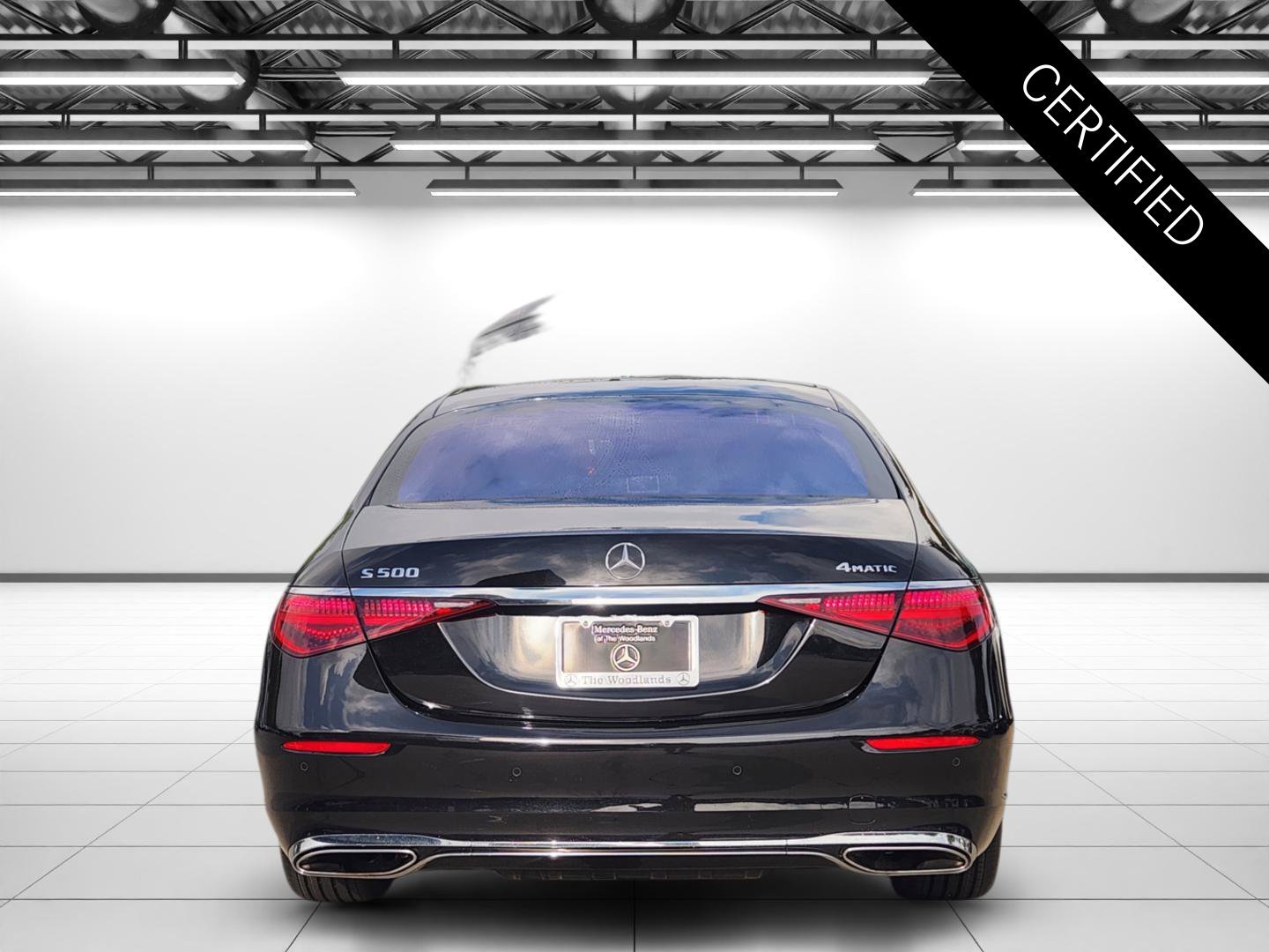 Certified Used 2022 Obsidian Black Metallic Mercedes-Benz S 500 image 8