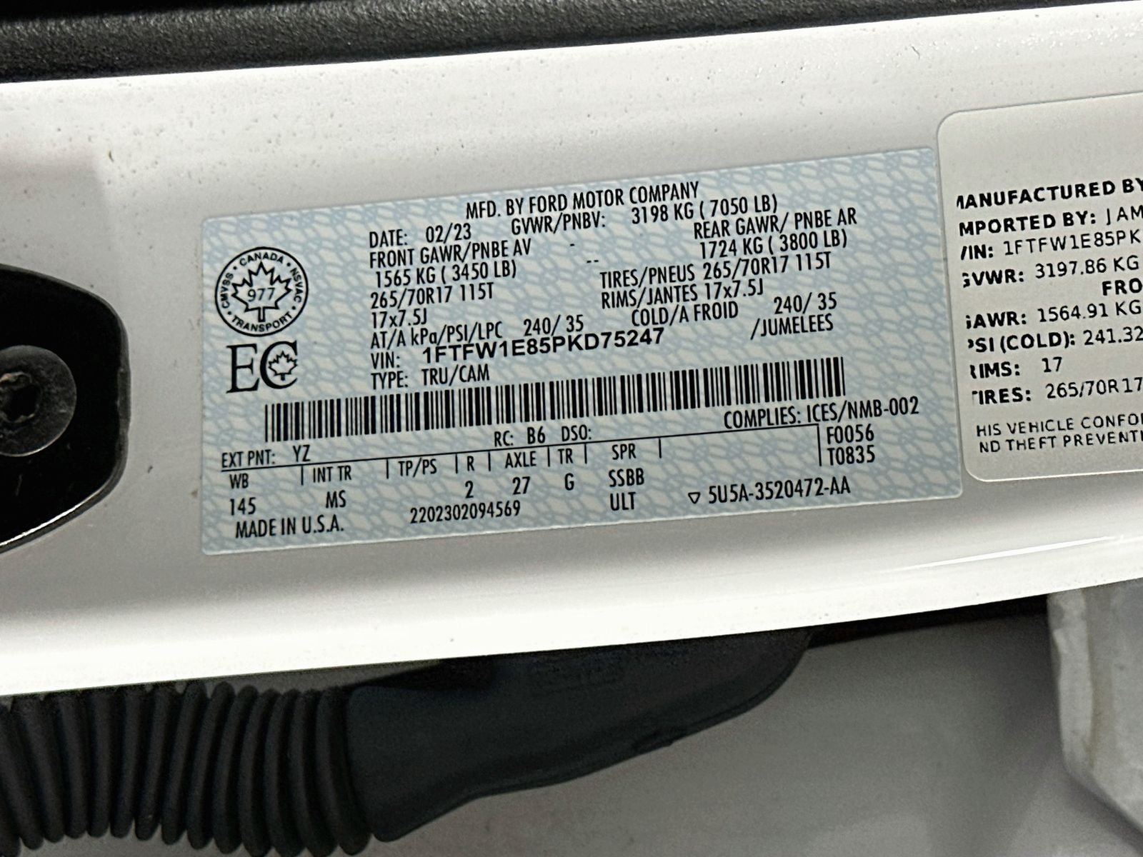 Used 2023 White Ford XL image 31
