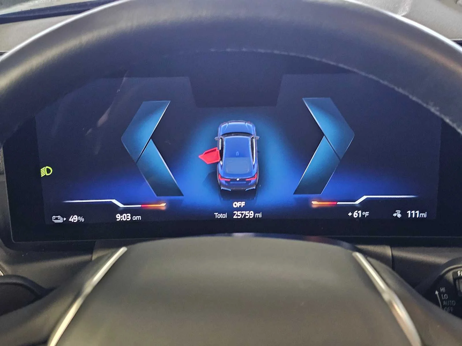 Certified Used 2023 Tanzanite Blue II Metallic BMW eDrive40 image 12