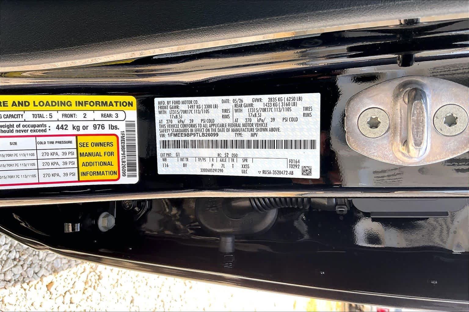 New 2026 Shadow Black Ford Badlands® image 18
