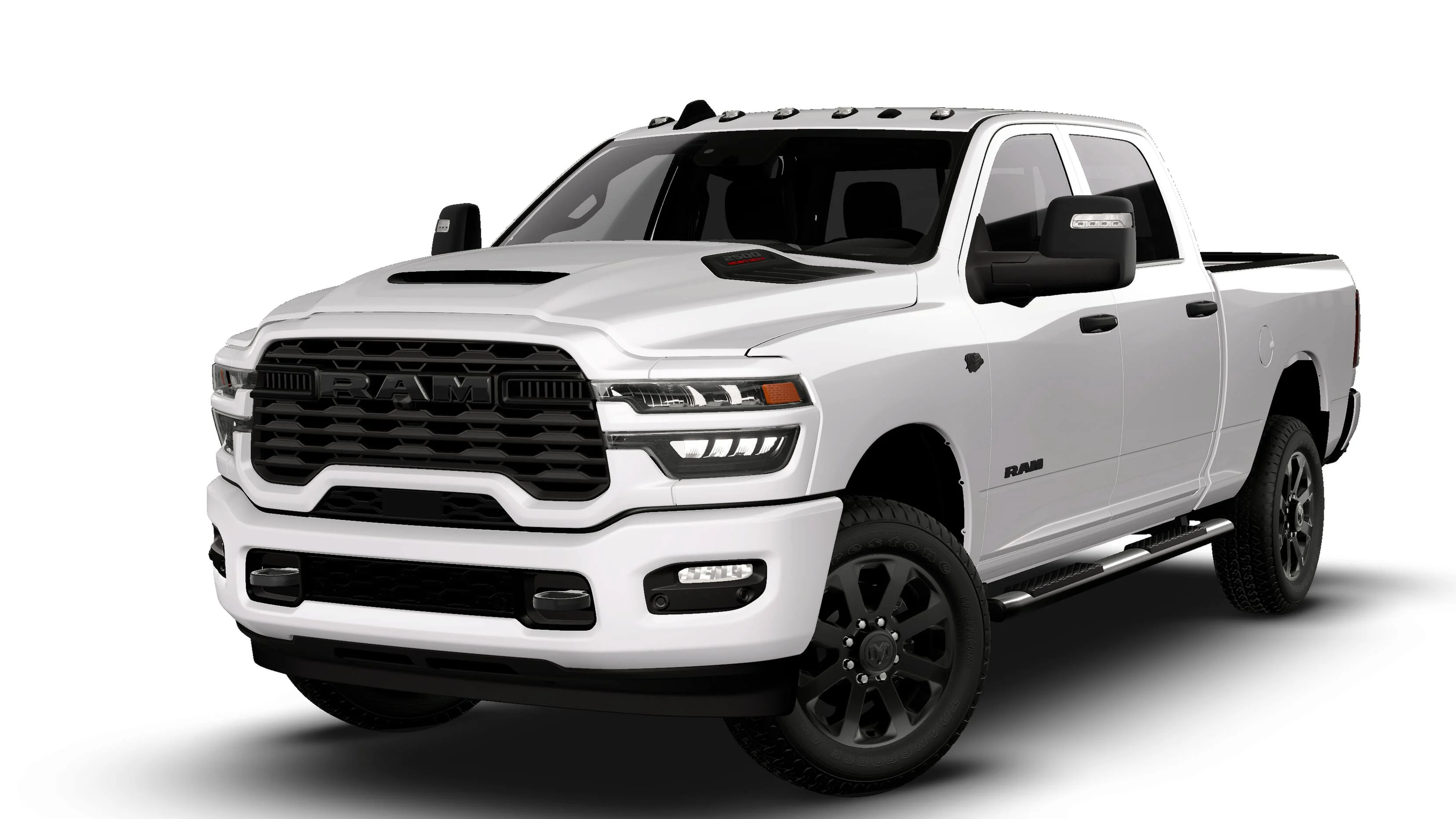 New 2027 Bright White Clear-Coat Exterior Paint RAM Black Express image 13