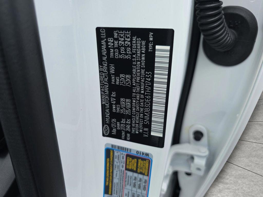 New 2026 White Pearl Hyundai SEL FWD image 29