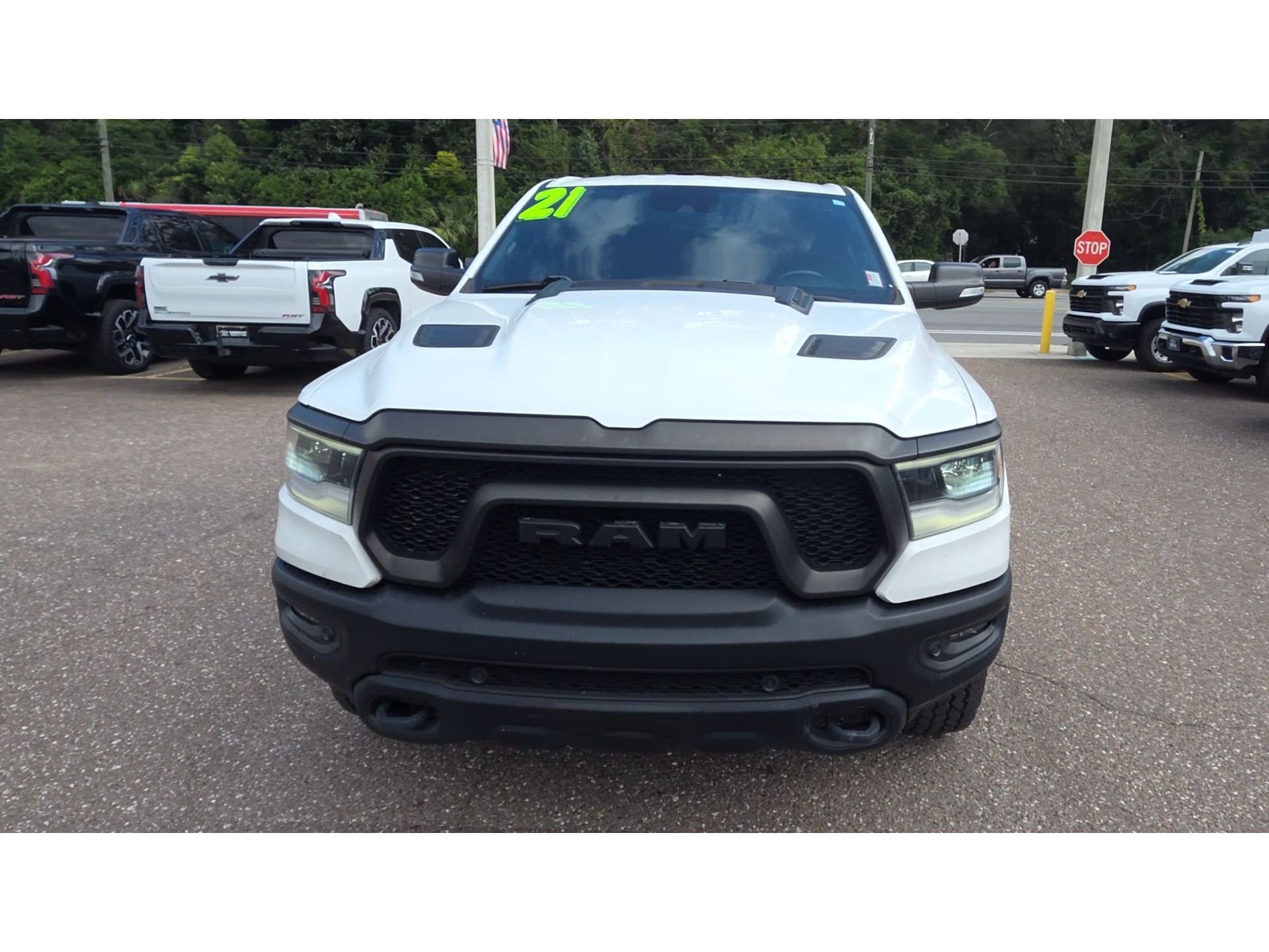Used 2021 White Ram Rebel image 3