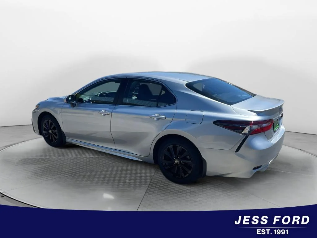 Used 2024 Celestial Silver Metallic Toyota SE image 3