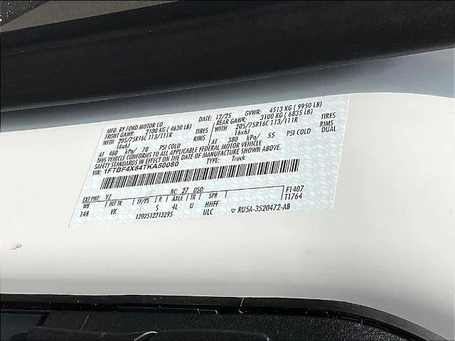 New 2026 Oxford White Ford Cargo Van image 42