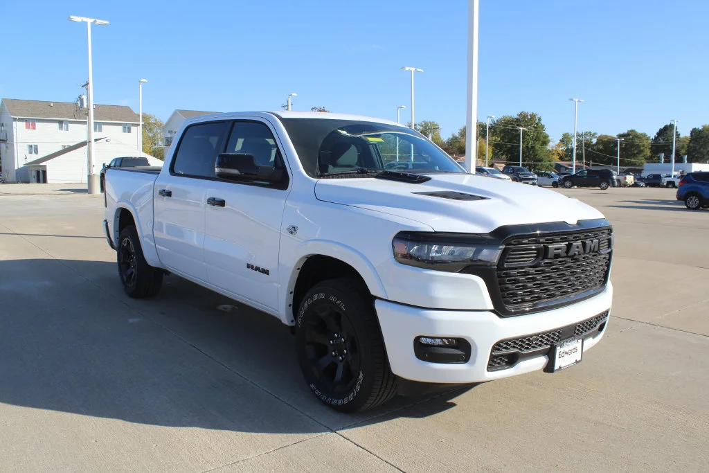 New 2026 Bright White Clear-Coat Exterior Paint RAM Big Horn/Lone Star image 1