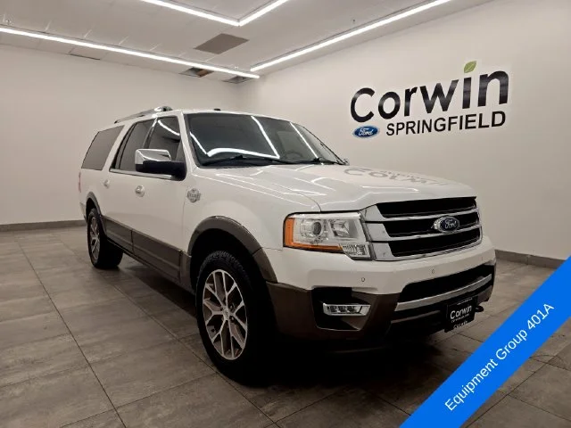 Used 2016 White Platinum Clearcoat Metallic Ford King Ranch image 6