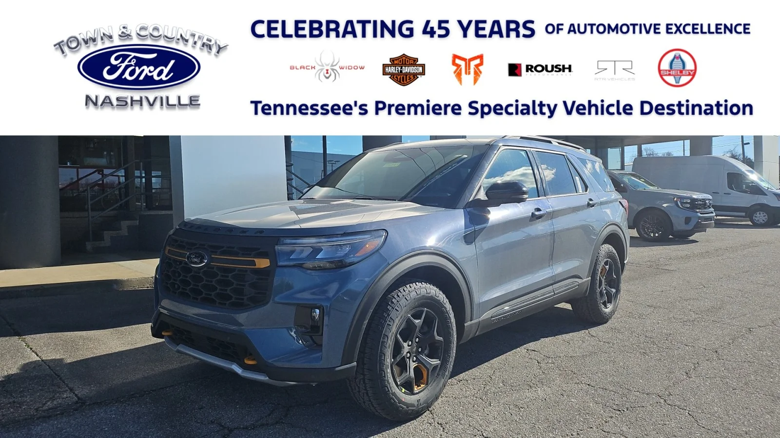 New 2026 Vapor Blue Metallic Ford Tremor 4WD image 1