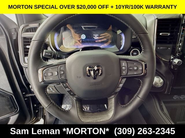 New 2026 Diamond Black Crystal Pearl-Coat Exterior Paint Ram Limited image 11