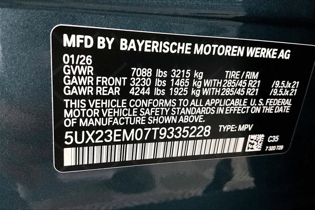 New 2026 Blue Ridge Mountain Metallic BMW xDrive40i image 22
