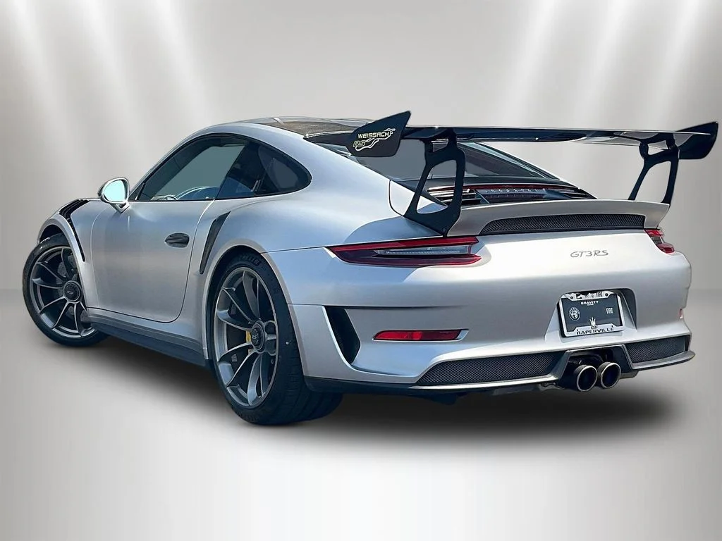 Used 2019 GT Silver Metallic Porsche GT3 RS image 4