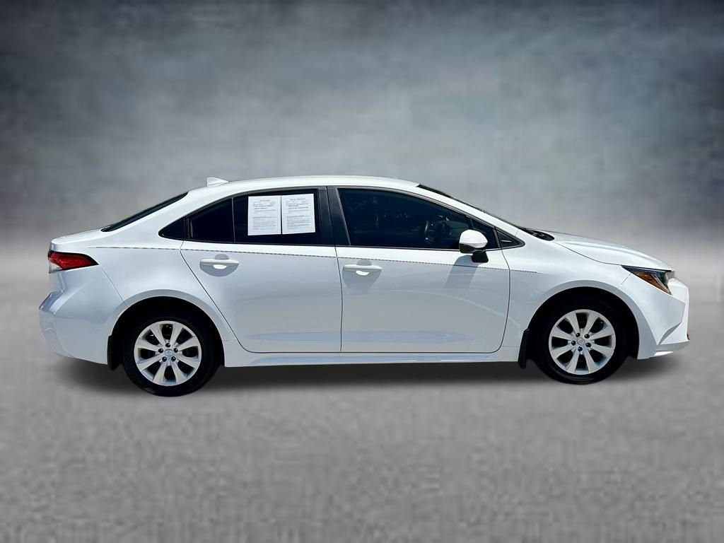 Used 2025 White Toyota LE image 4